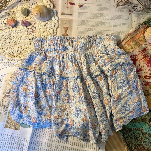 altered state floral ruffle skort - Picture 2 of 3